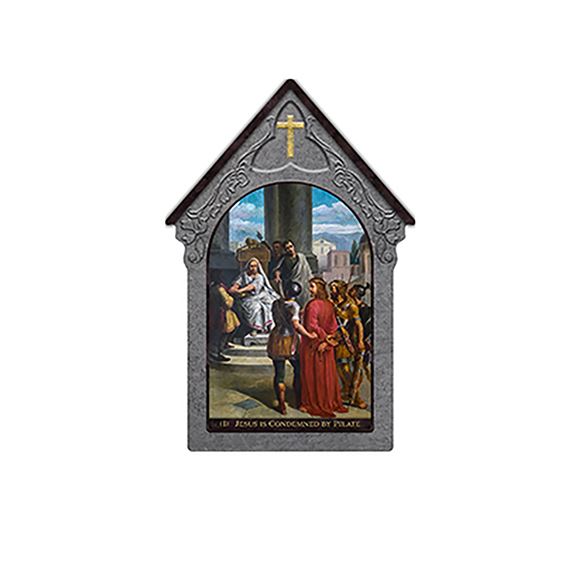 BERTUCCI STATIONS OF THE CROSS  -  6" X 9"